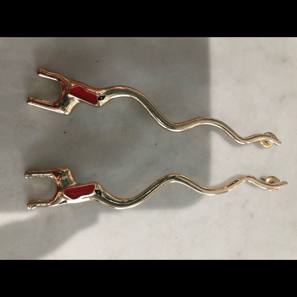 Unique and cute elephant earrings
